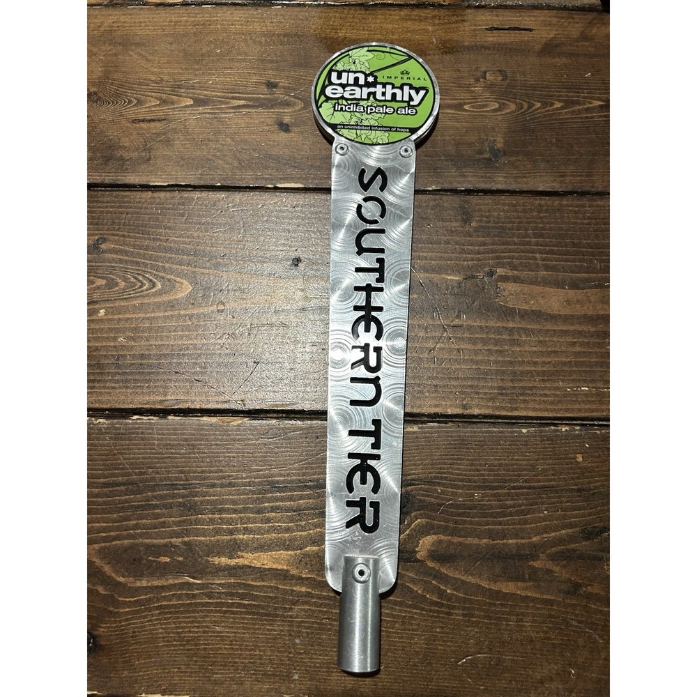 Southern Tier - Unearthly - Imperial Beer Tap Handle - India Pale Ale‎ 14"